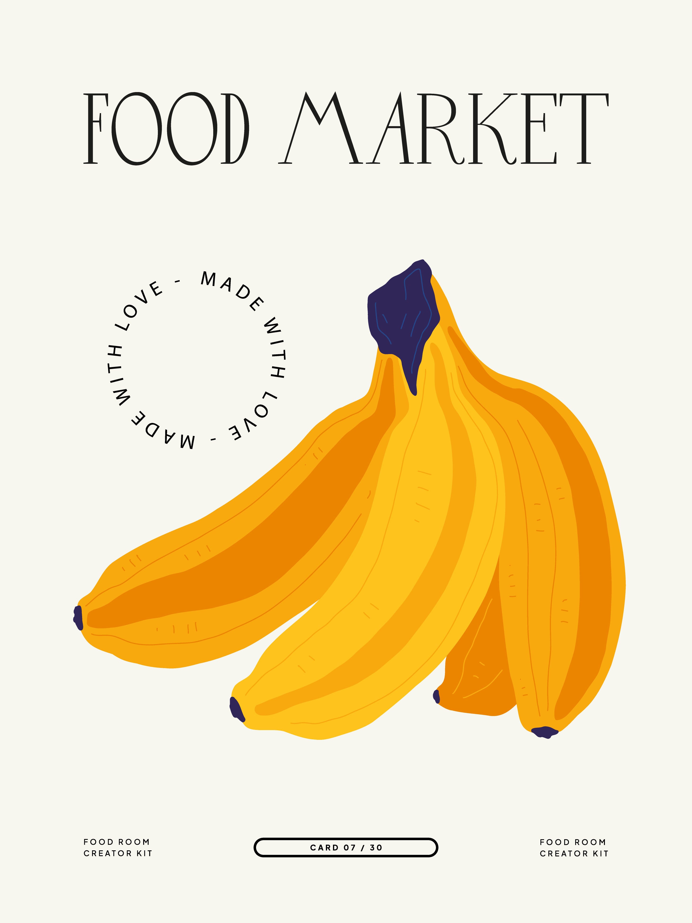 Bananes - Food Market