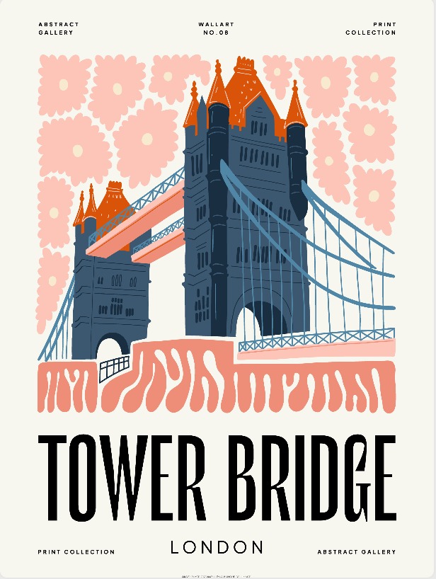 Flower Vibes - Londres, Tower Bridge