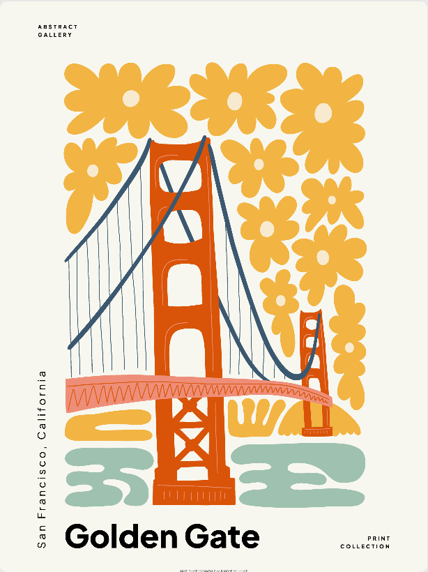 Flower Vibes - San francisco, Golden Gate