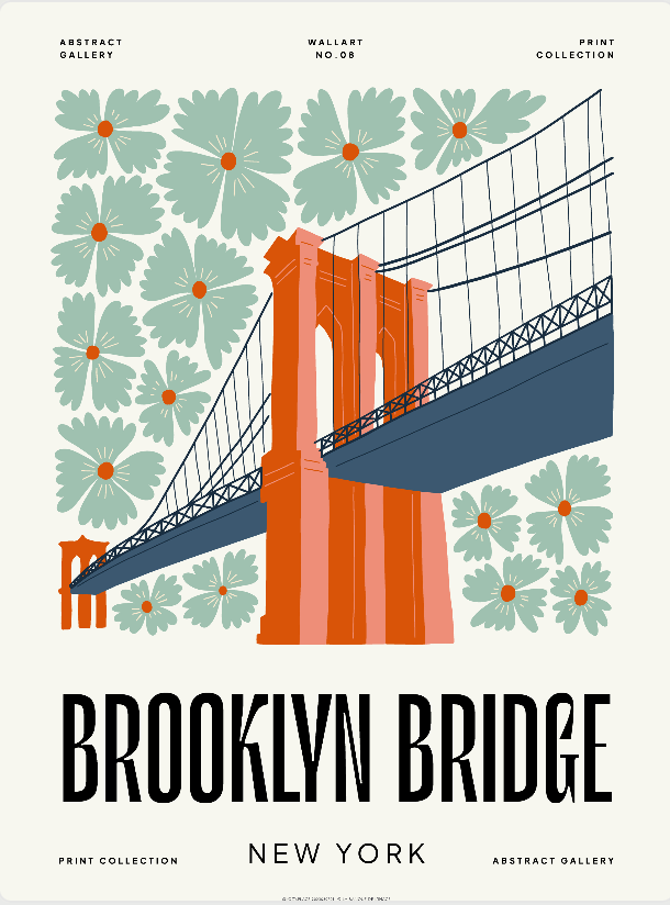Flower Vibes - Brooklyn Bridge