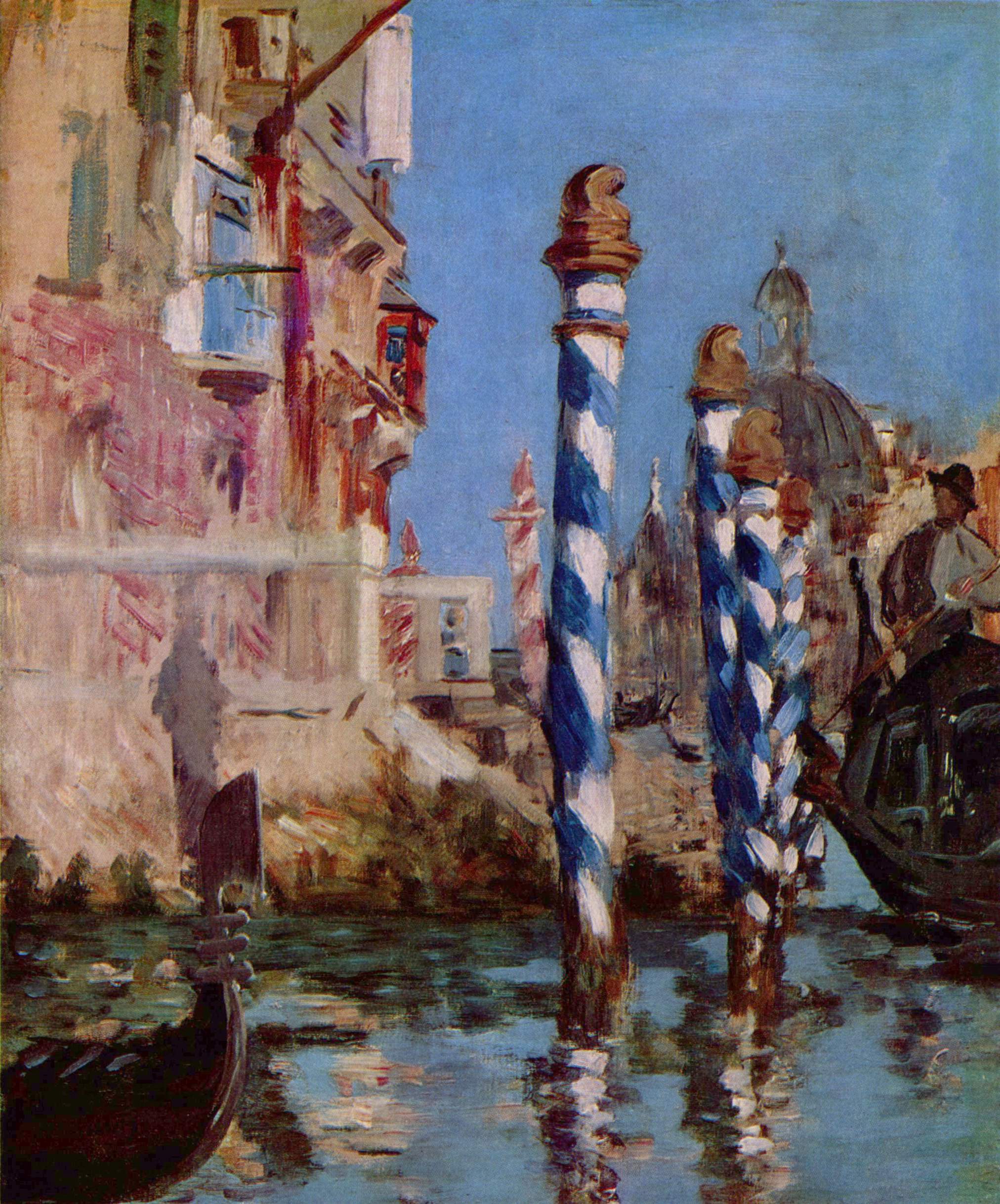 Manet Édouard - Grand Canal à Venise