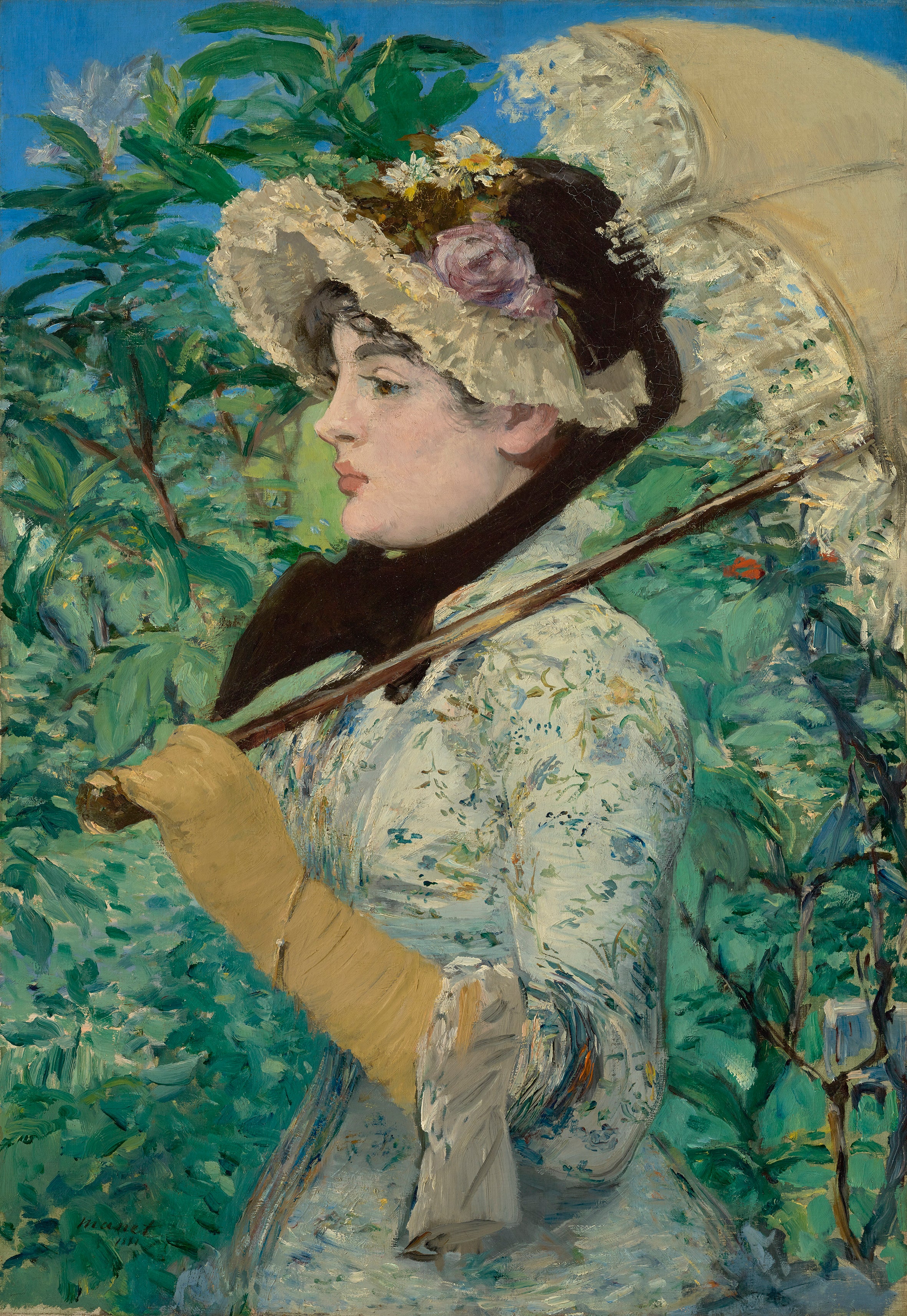 Manet Édouard - Le Printemps