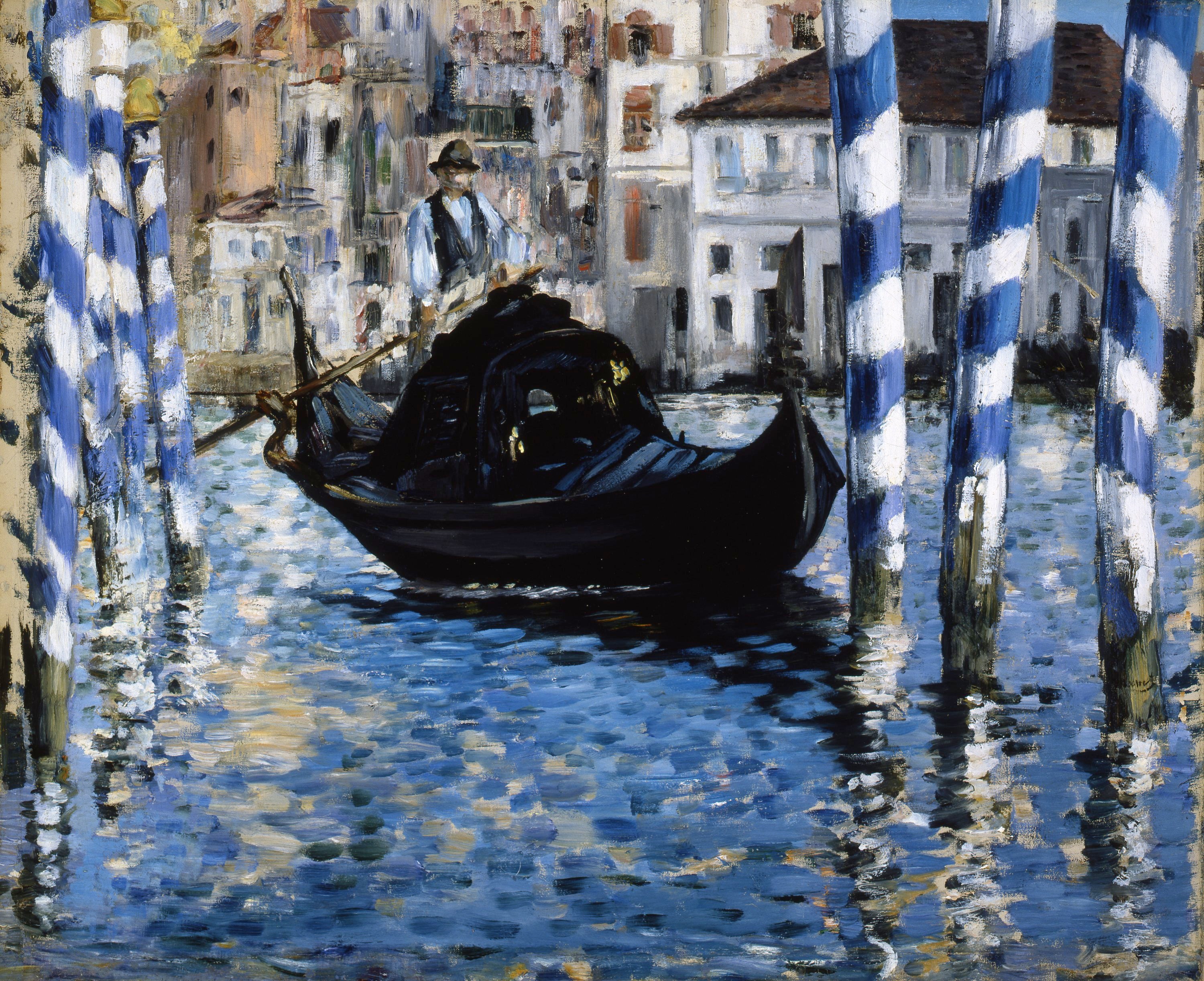 Manet Édouard - Le Grand Canal à Venise