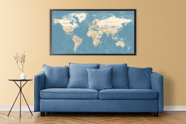 Carte du monde - Classique