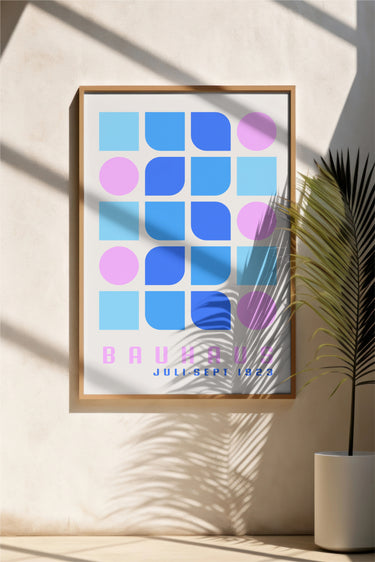 Bauhaus Exhibition - Pink accent