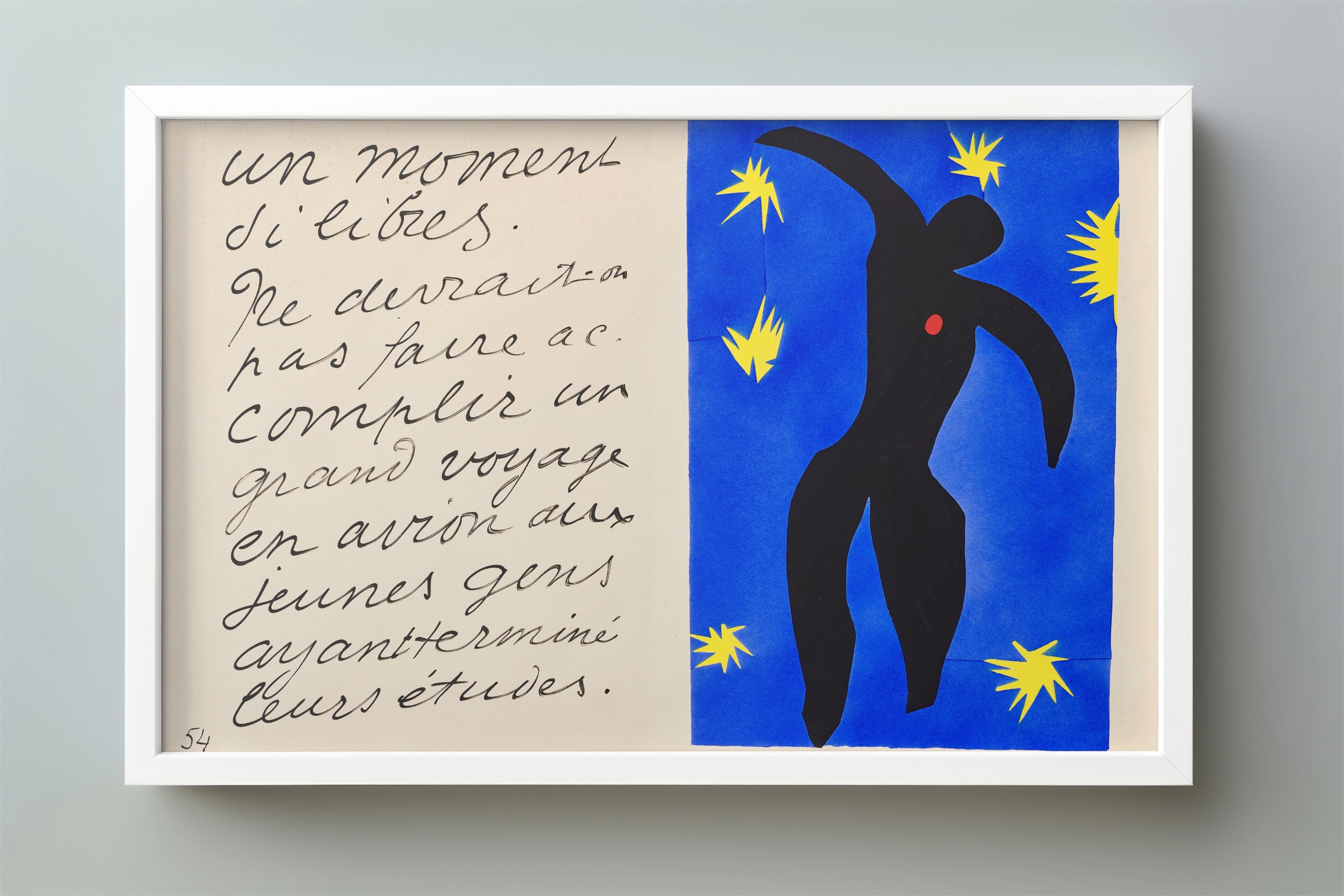 Henri-Matisse - Icare