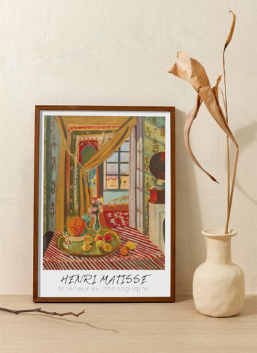 Henri Matisse - Intérieur au phonographe