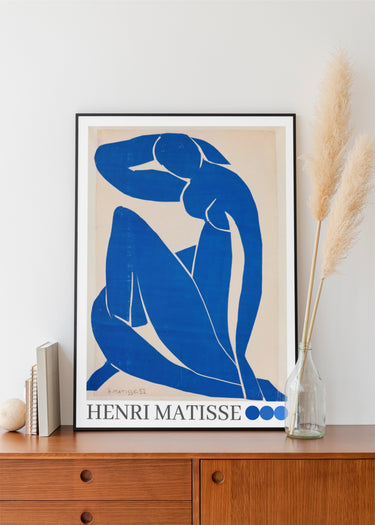 Henri Matisse - Nu bleu II (Affiche éditée)