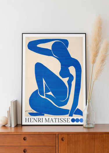 Henri Matisse - Nu bleu I (Affiche éditée)