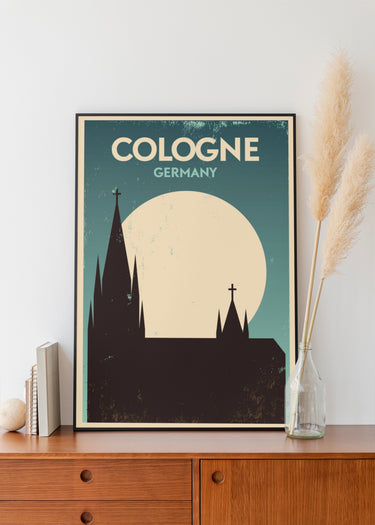 Cologne - Allemagne - Affiche