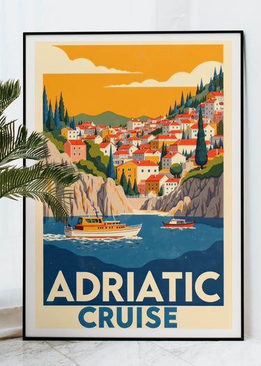 Adriatic - Italie - Affiche