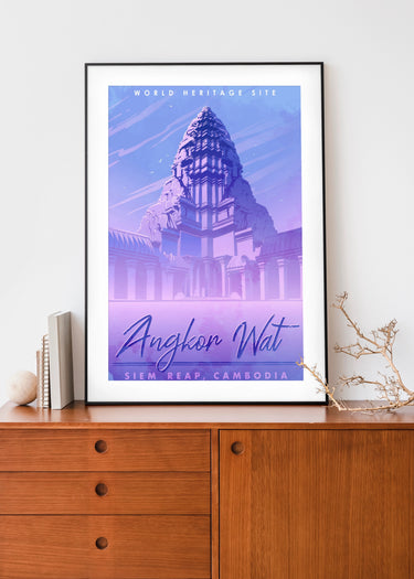 Angkor Wat - Cambodge - Affiche