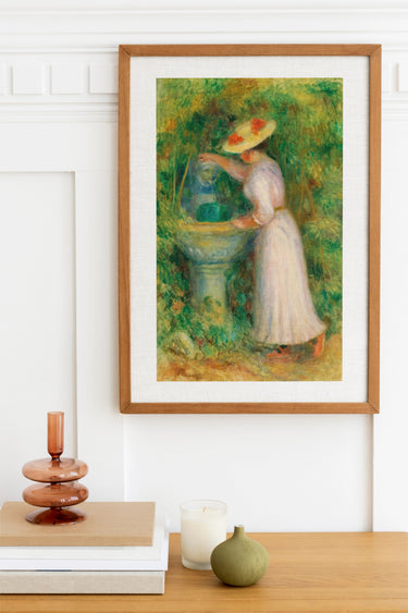 Auguste Renoir - Jeune Fille Près D’une Fontaine