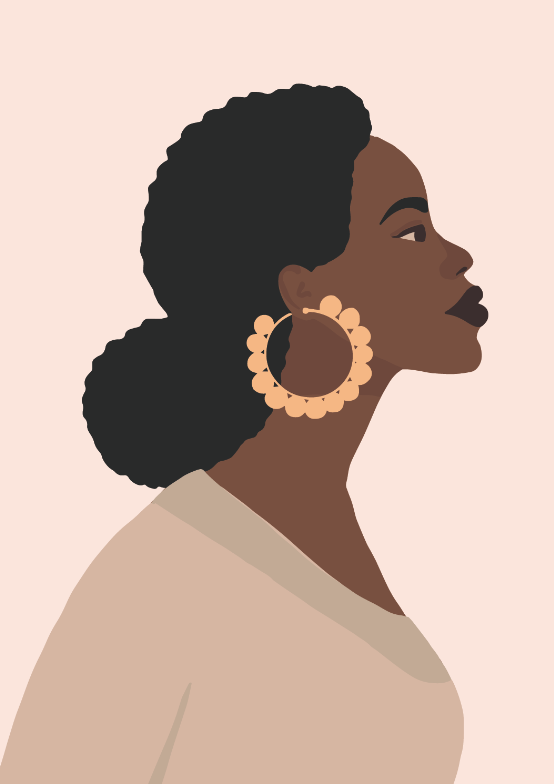 Afro Art - Graphic Portrait 8