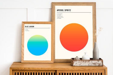 2 affiches : Cocktails