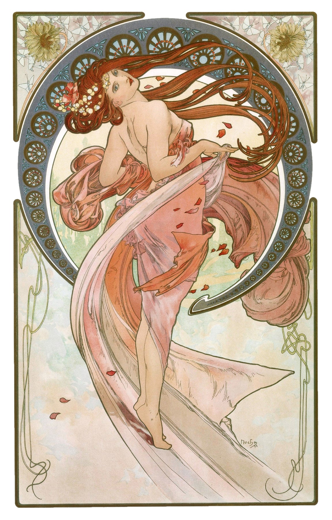 Alfons Mucha - La danse, 1898