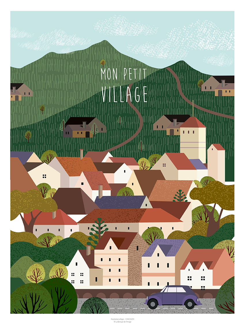 Illustration - Petit Village