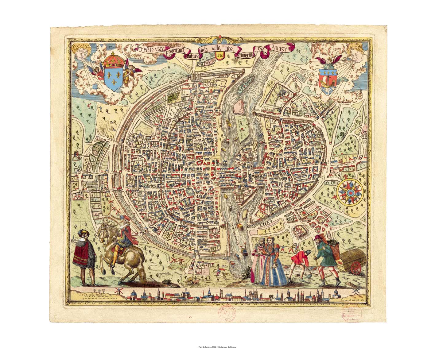 Plan de Paris de 1576