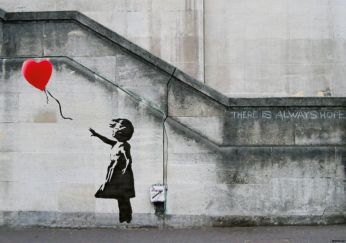 Banksy - La petite fille au ballon