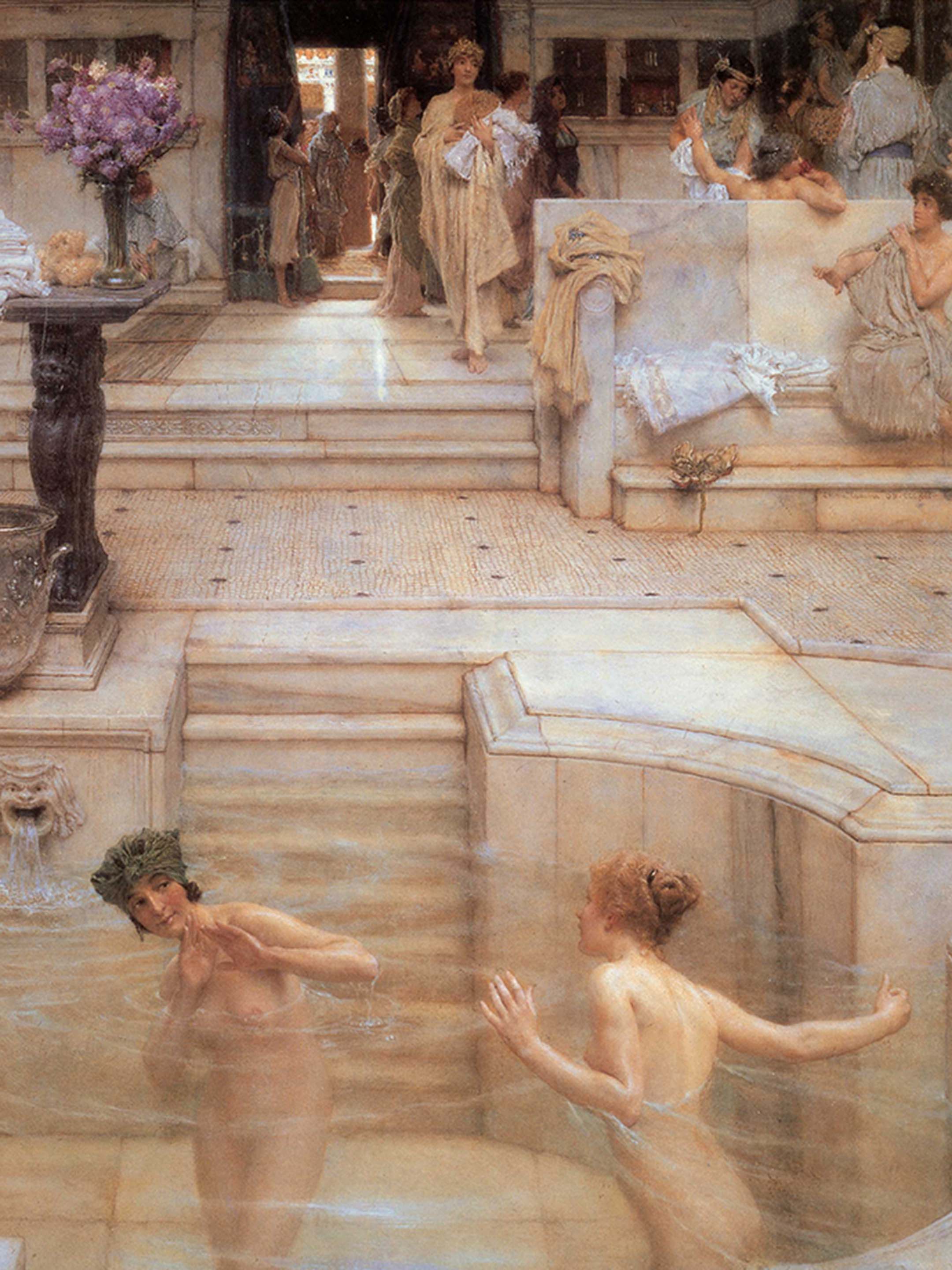 Alma Tadema Lawrence - Coutume favorite