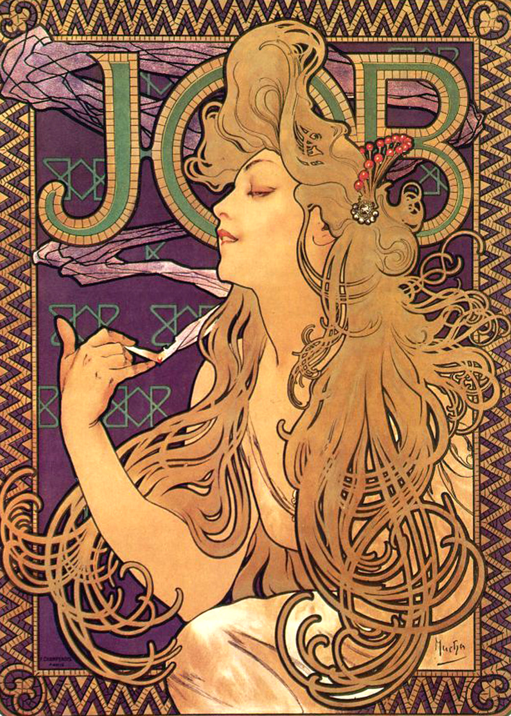 Mucha Alphonse - Job Cigarettes
