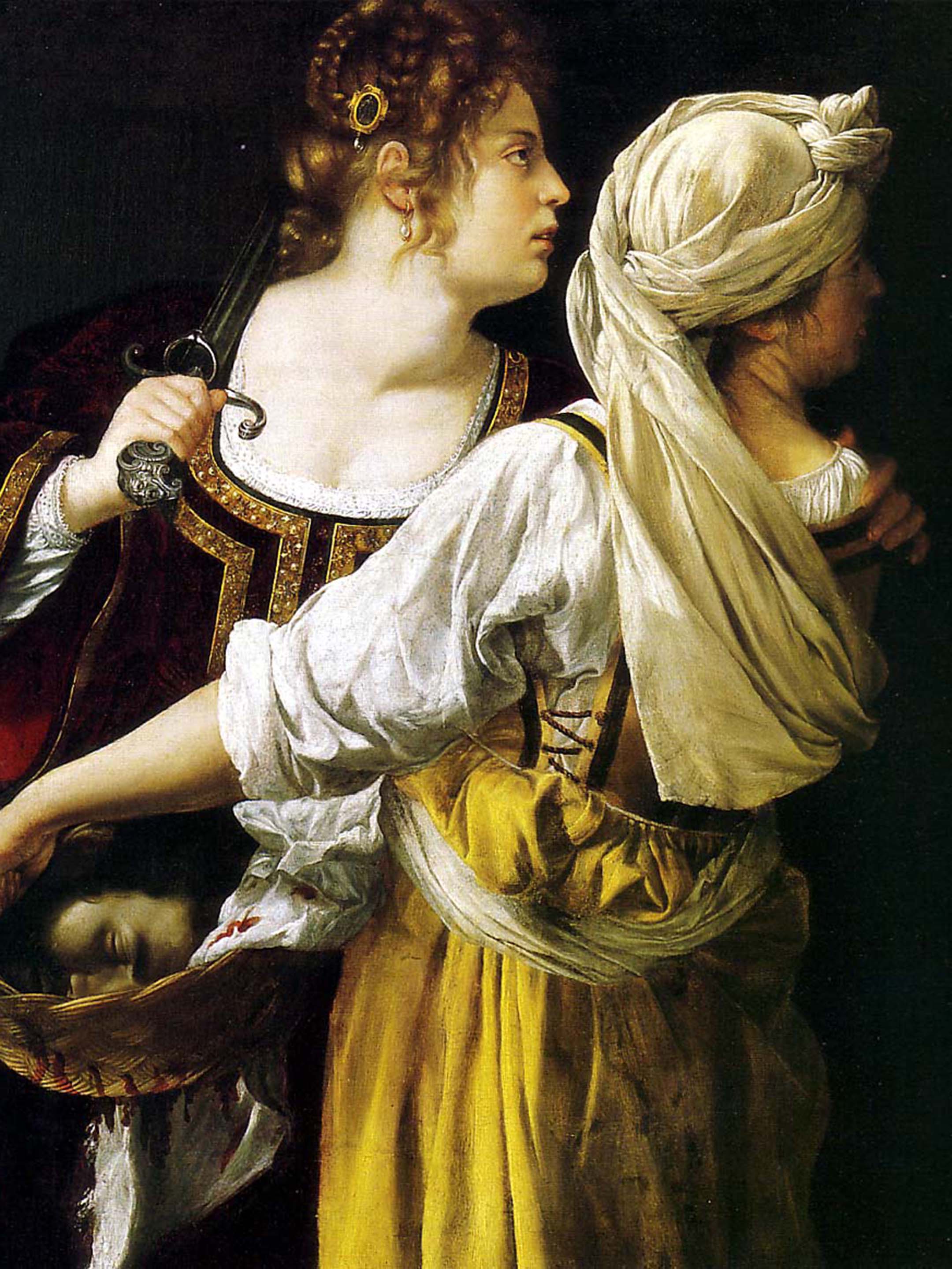 Artemisia Gentileschi - Judith et sa servante
