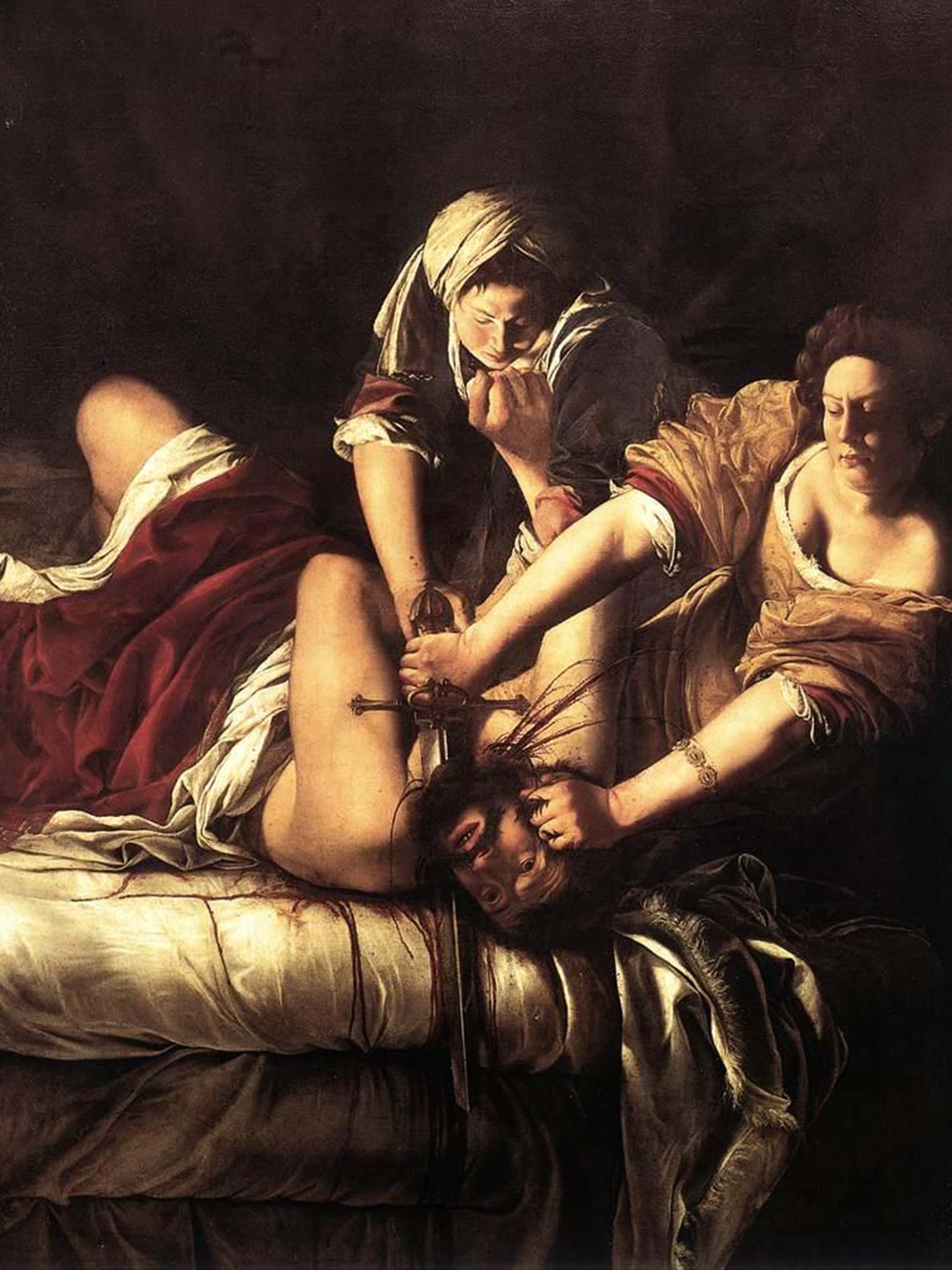 Artemisia Gentileschi - Judith décapitant Holopherne, 1612