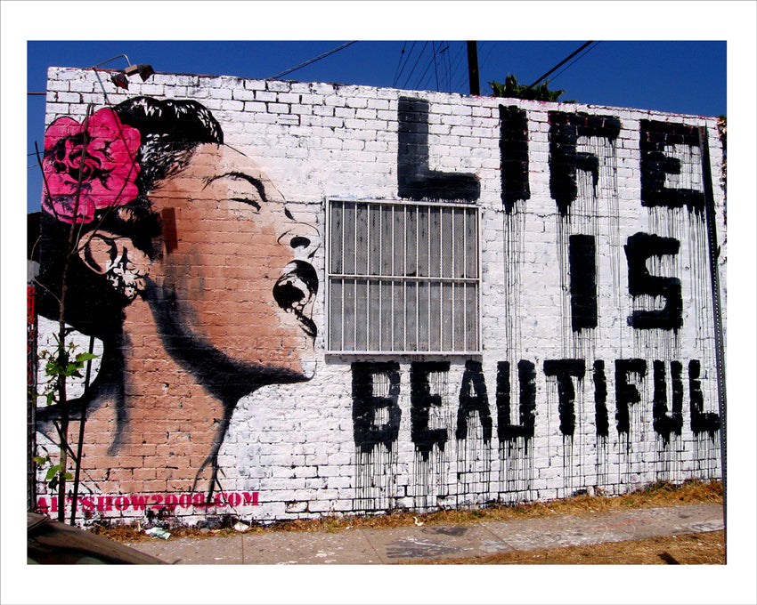 Banksy - Life is beautiful
