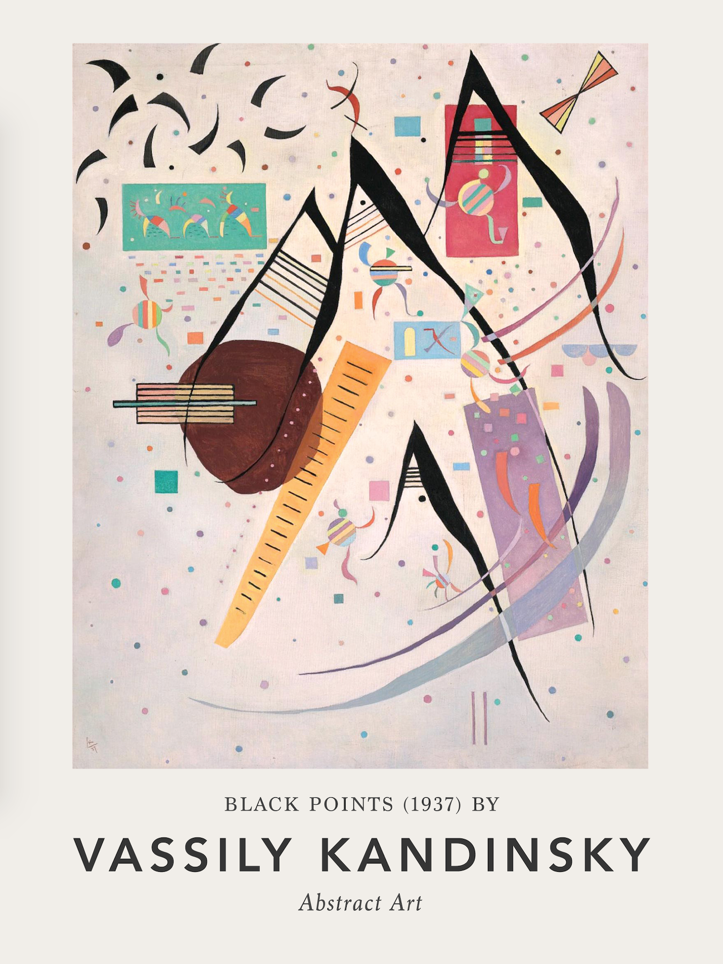 Kandinsky Vassily - Black Points
