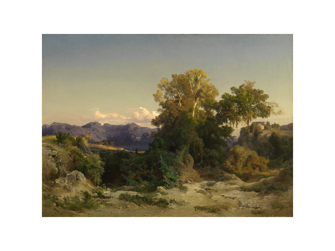Böcklin Arnold - Dans les collines Alban