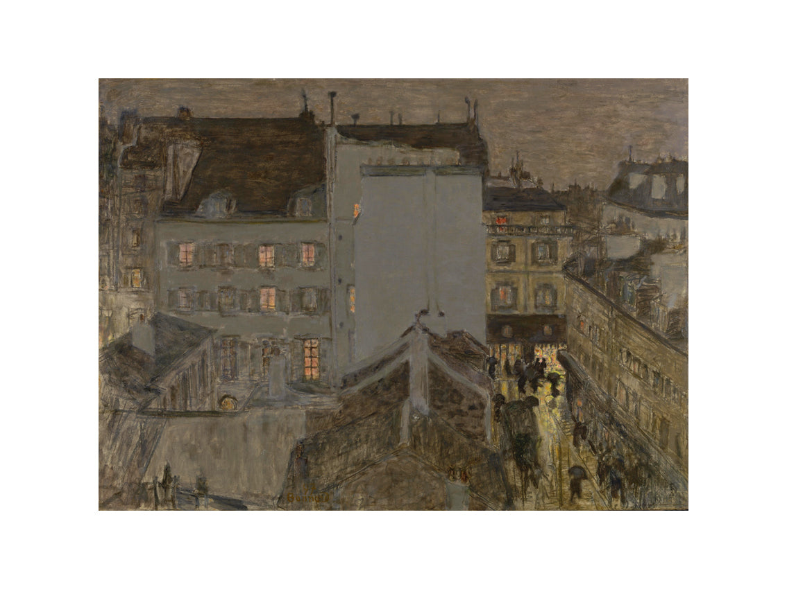 Bonnard Pierre - Montmartre sous la pluie
