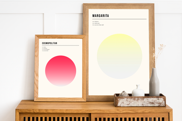 2 affiches : Cocktails