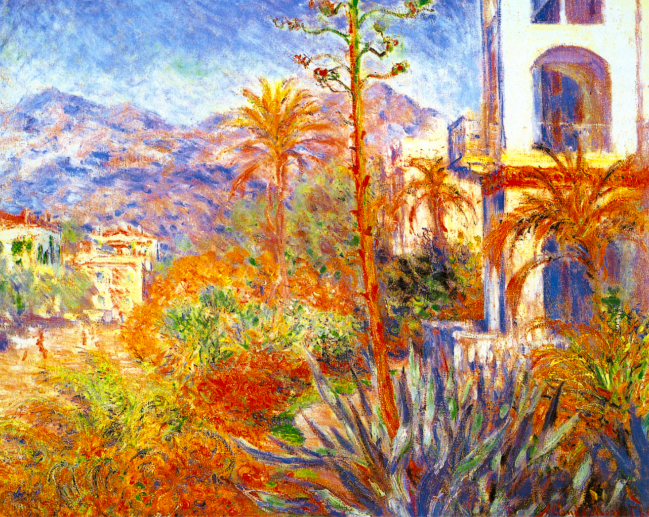 Claude Monet  - Villas de Bordighera