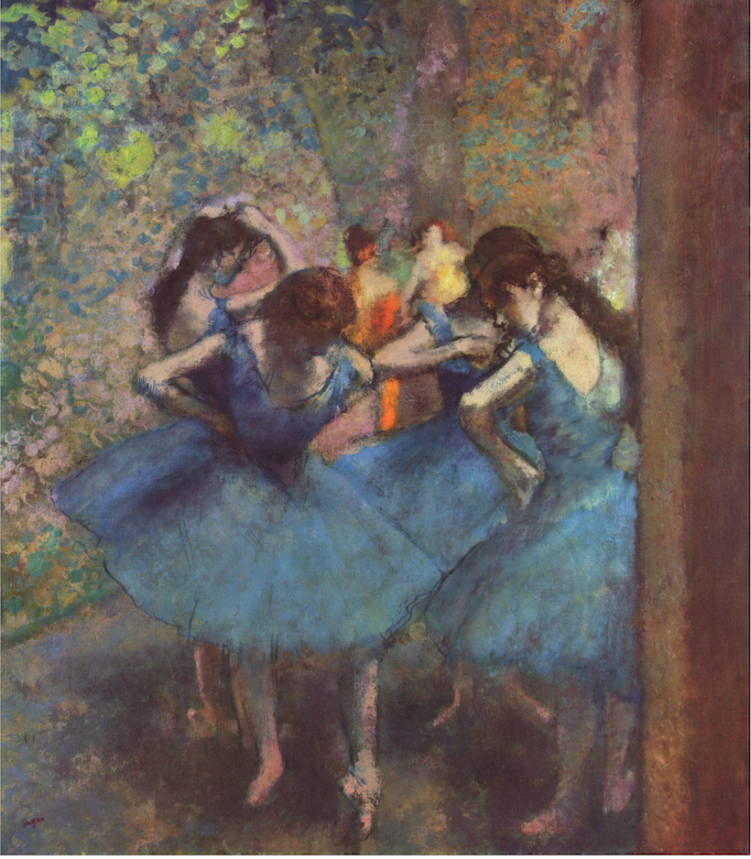Degas Edgar - Danseuses en bleu