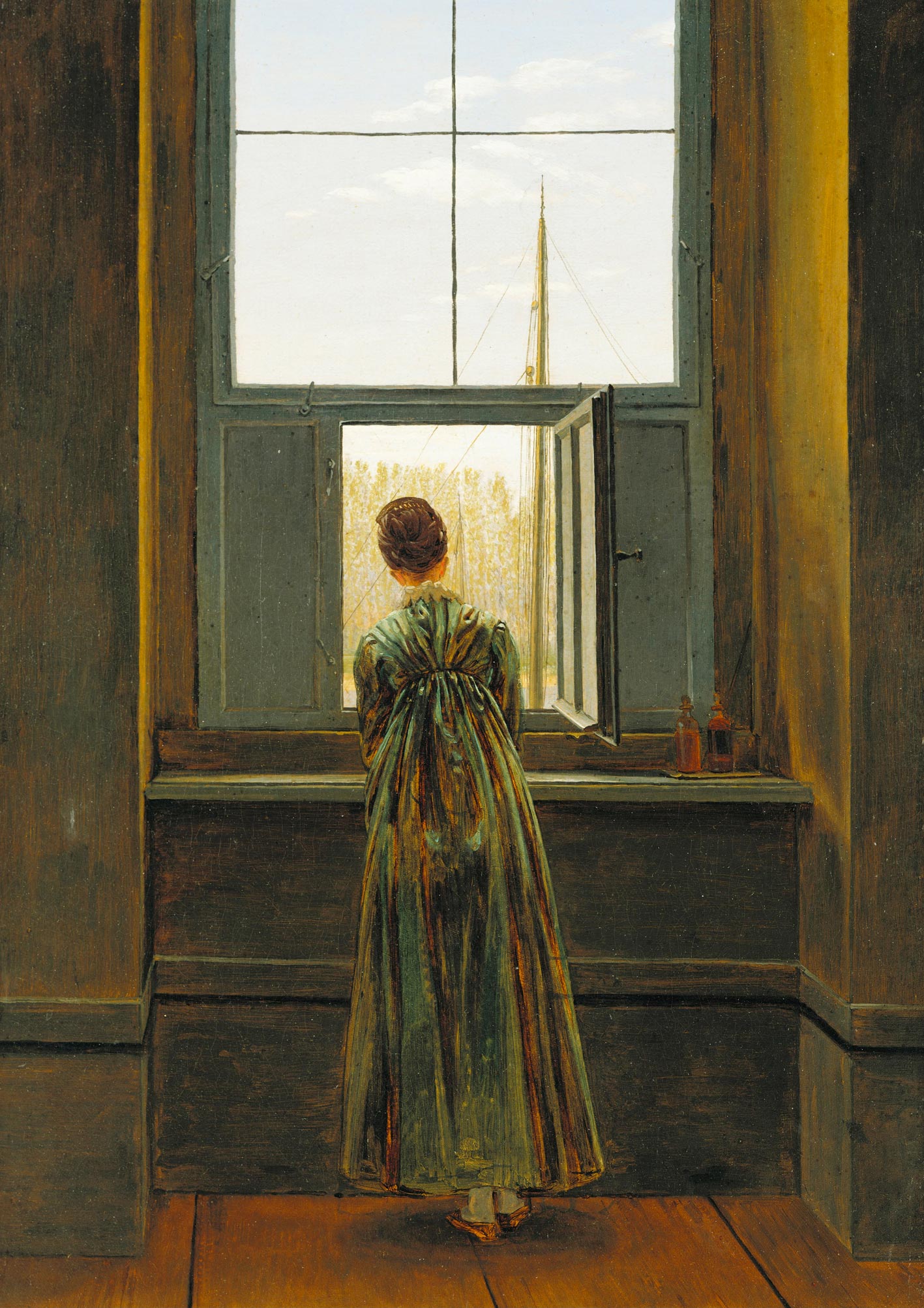 Friedrich Caspar David - Frau am Fenster