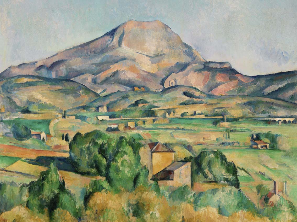 Cézanne Paul - Montagne Sainte-Victoire