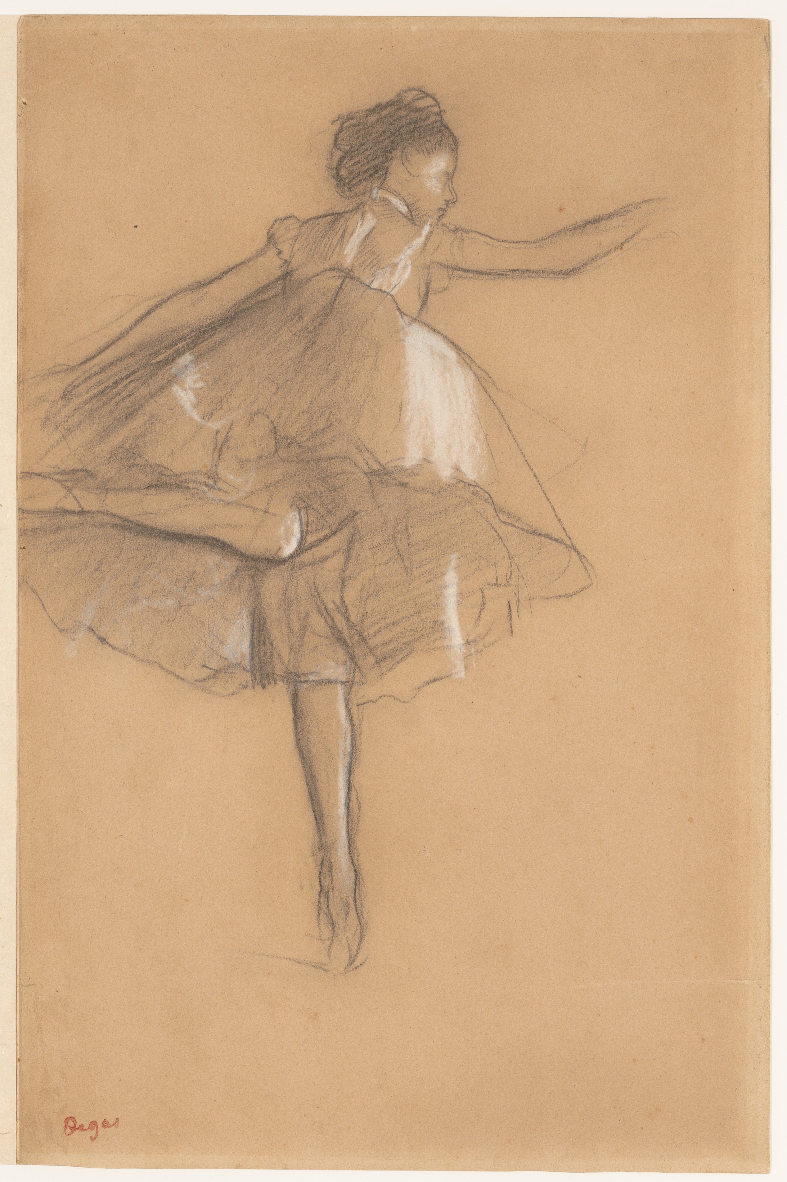 Degas Edgar - Danseuse en pointe