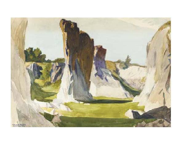 Hopper Edward - Lime rock quarry