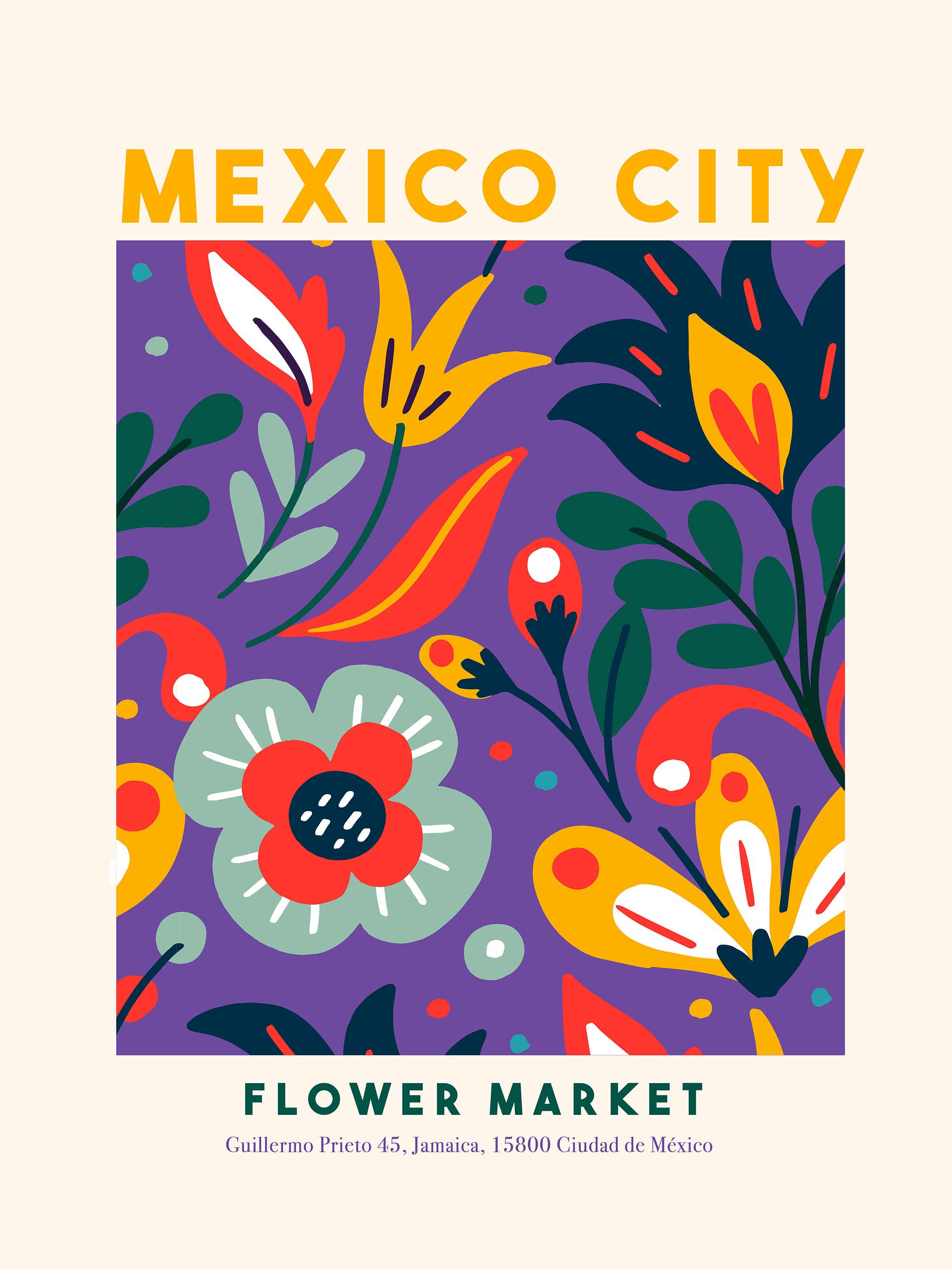 Flower Market - Mexico City