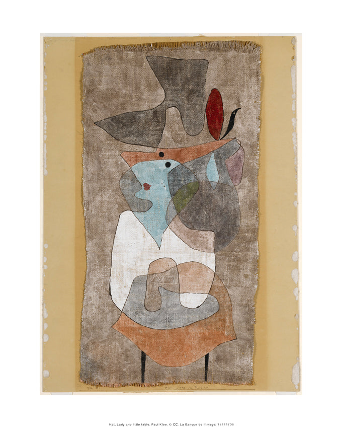 Klee Paul - Hat, lady and little