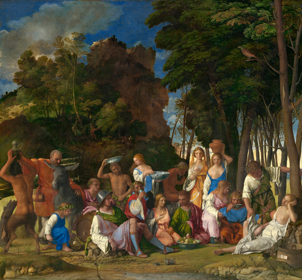 Bellini Giovanni et Titien - Le Festin des dieux