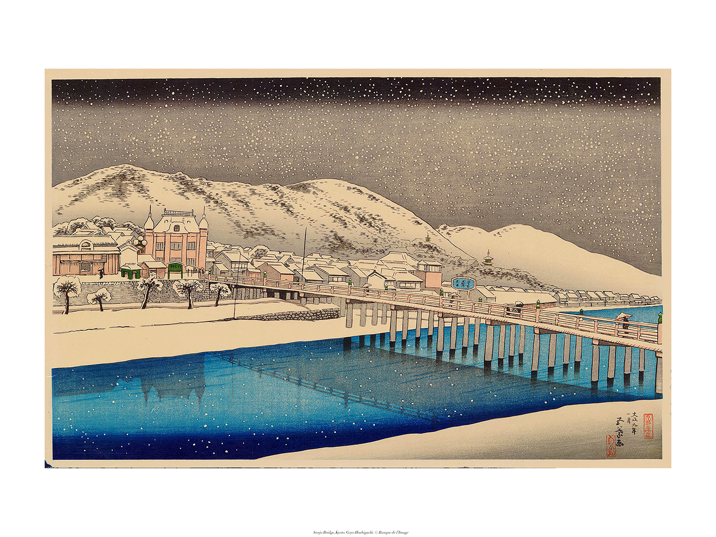 Hashiguchi Goyo- Sanlo Bridge, Kyoto