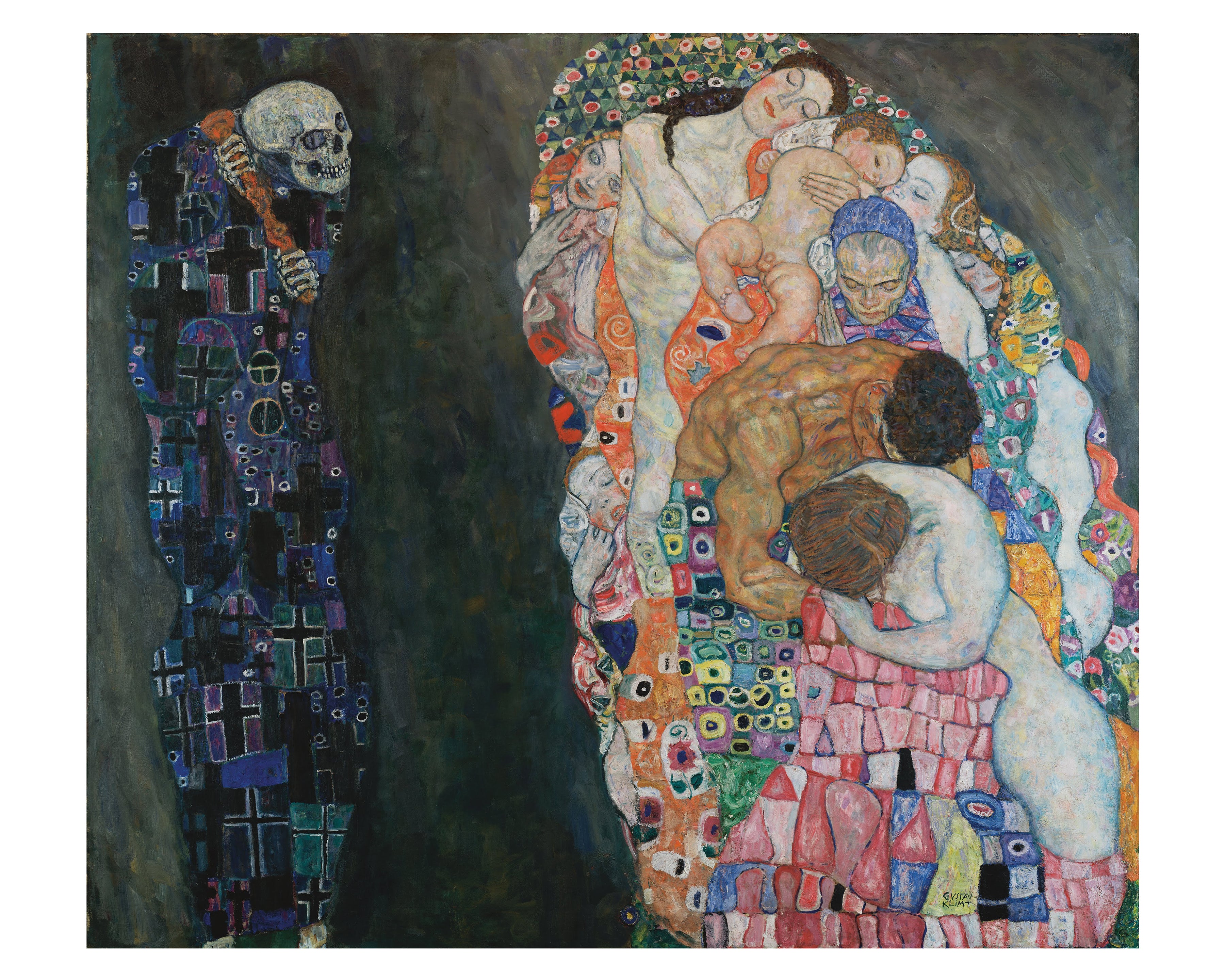 Gustav Klimt - La vie et la mort