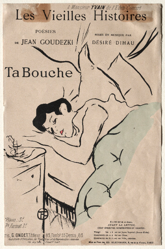 Toulouse Lautrec Henri - Les Vieilles histoires