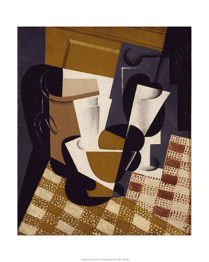 Gris Juan - Broc et verre