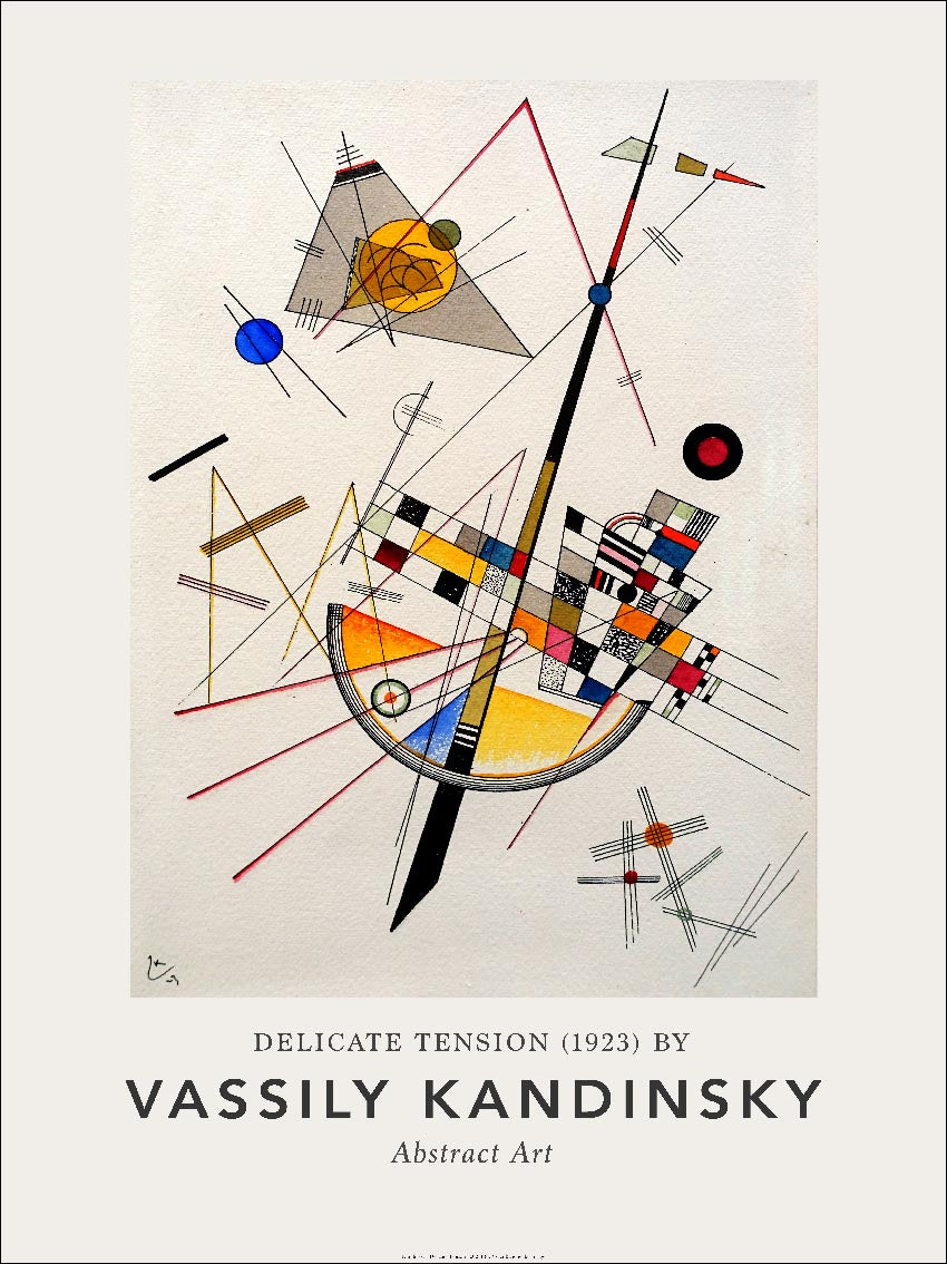 Kandinsky Vassily - Delicate tension