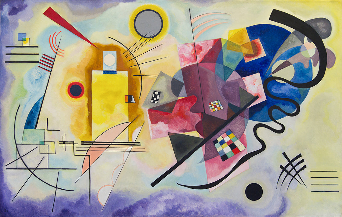 Kandinsky Vassily - Jaune Rouge Bleu