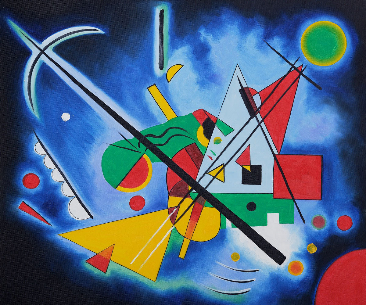 Kandinsky Vassily - Blue Painting