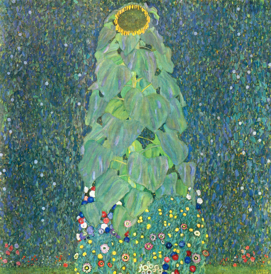 Gustav Klimt- Le tournesol, 1908