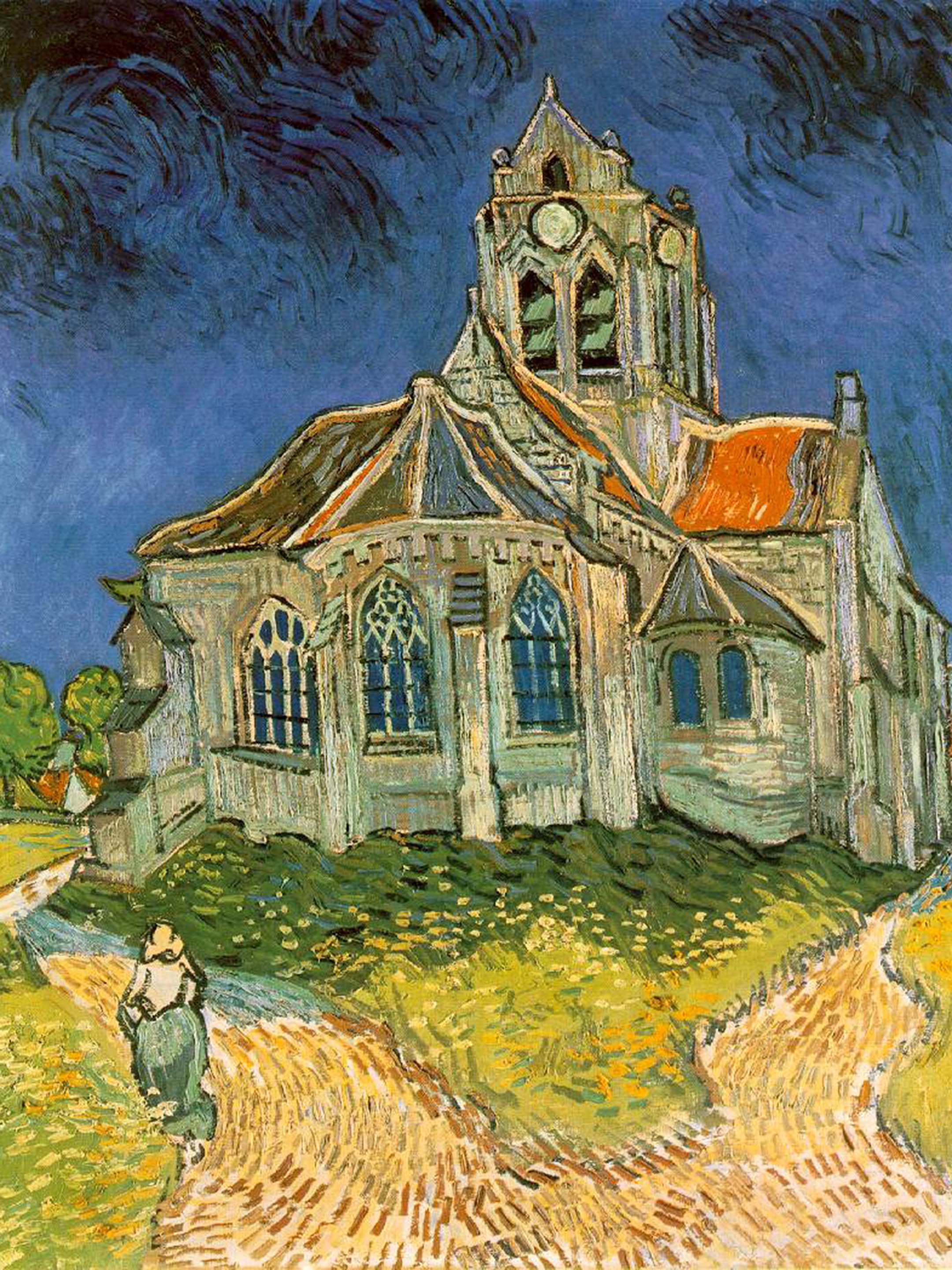 Van Gogh Vincent - L'église d'Auvers-sur-Oise